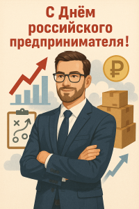 С днем российского предпринимателя!